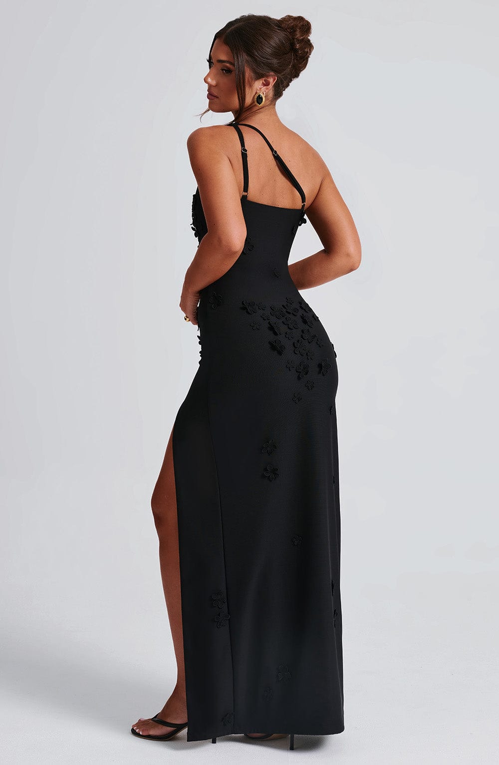 Robe longue Cynthia Maxi - Siyah