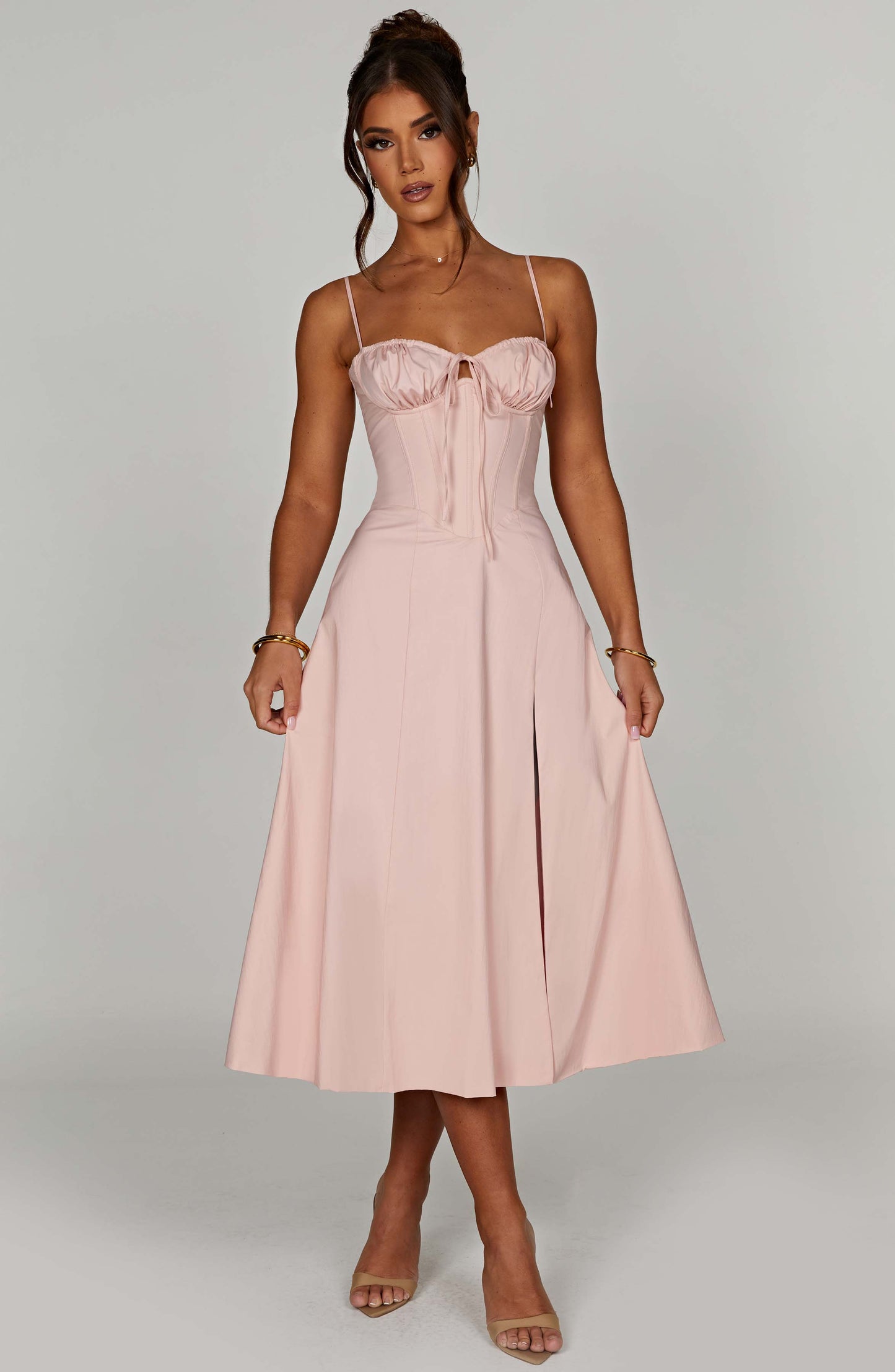 Jupe midi Deanna - Blush