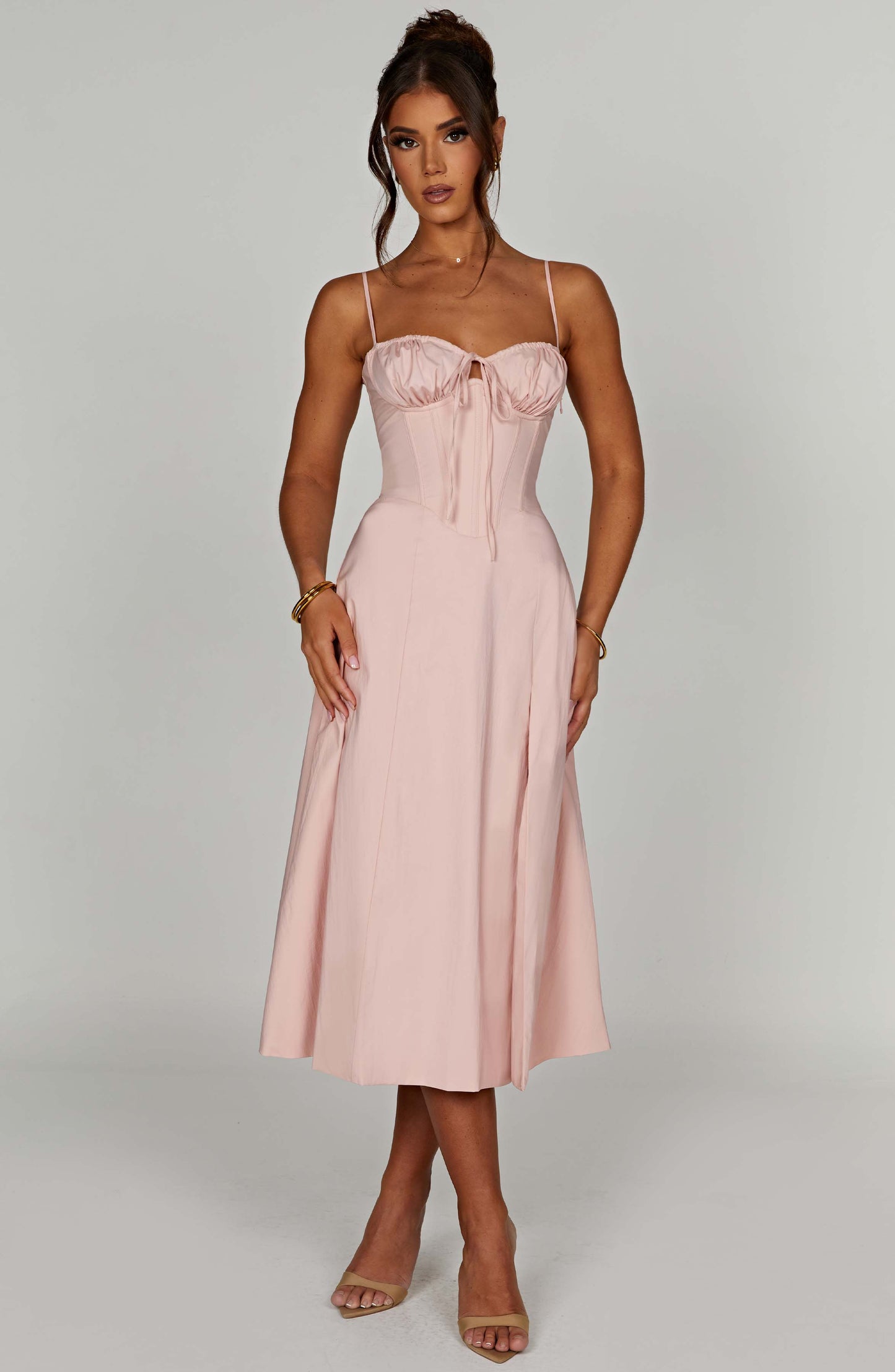 Jupe midi Deanna - Blush