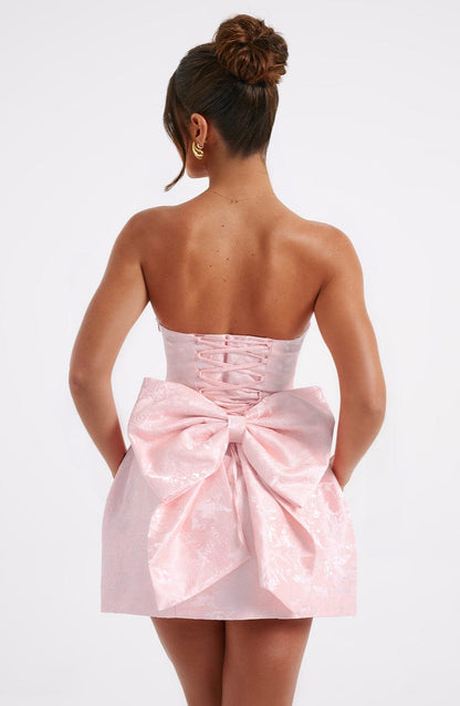 Robe courte Elenora - Blush