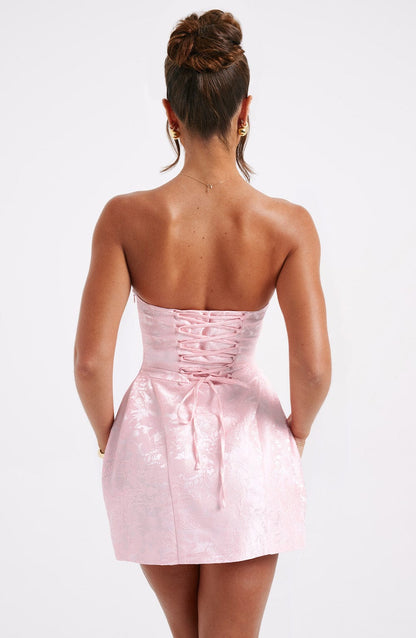 Robe courte Elenora - Blush