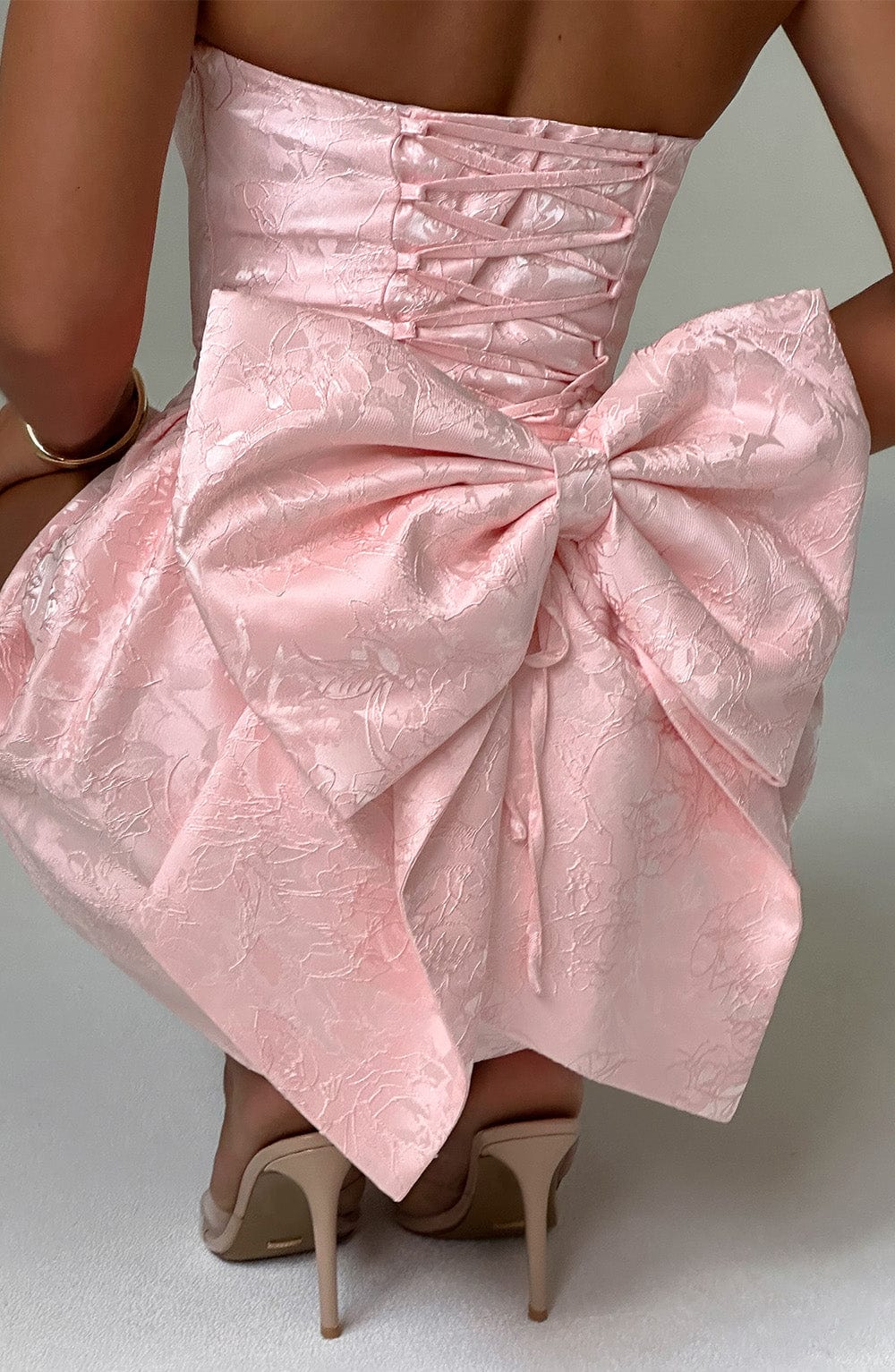 Robe courte Elenora - Blush