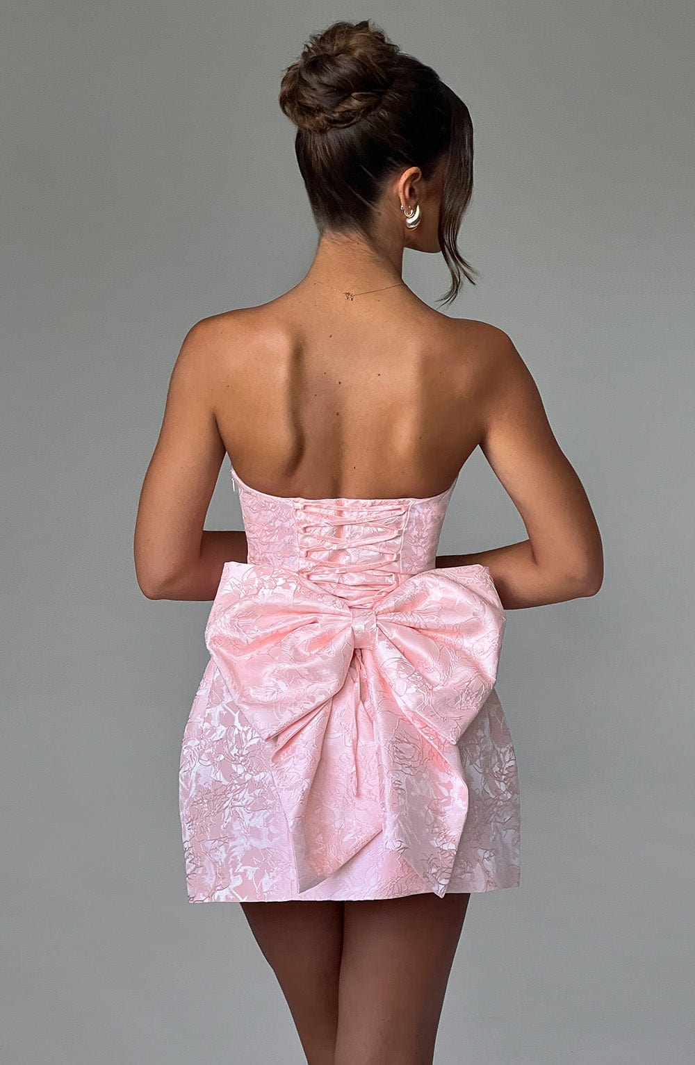 Robe courte Elenora - Blush