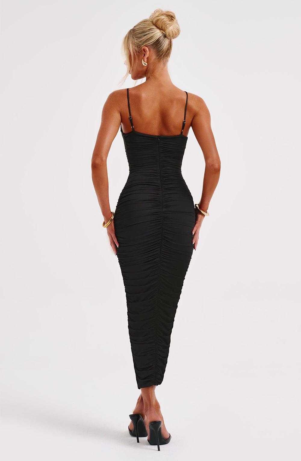 Robe longue Elias - Noir