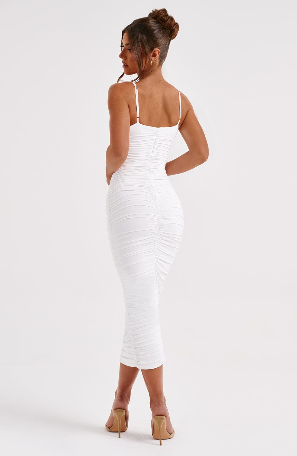 Robe longue Elias - Blanc