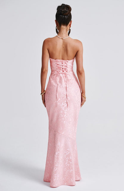 Felicity Maxi Elbise - Blush