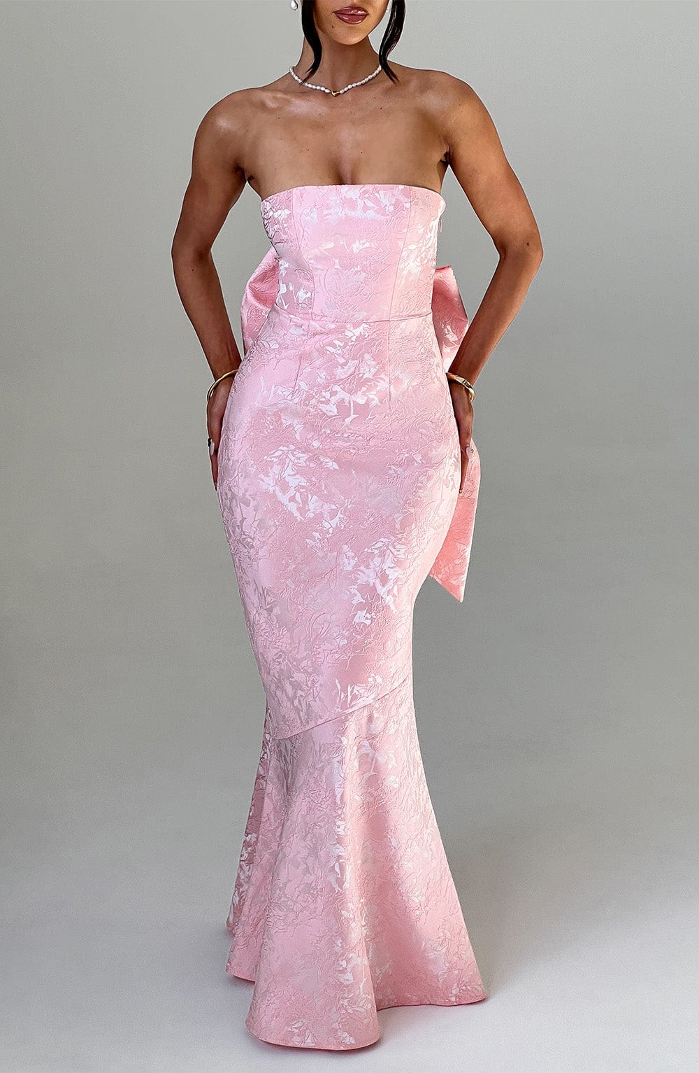 Felicity Maxi Elbise - Blush