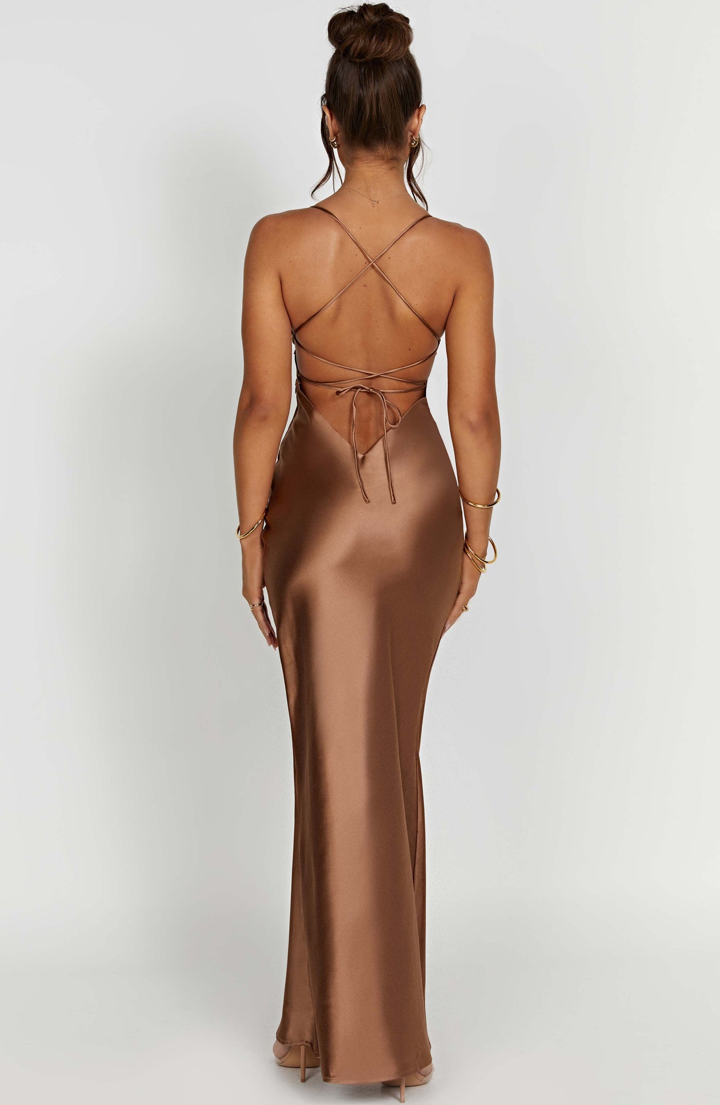 Fenty Maxi Dress - Chocolate