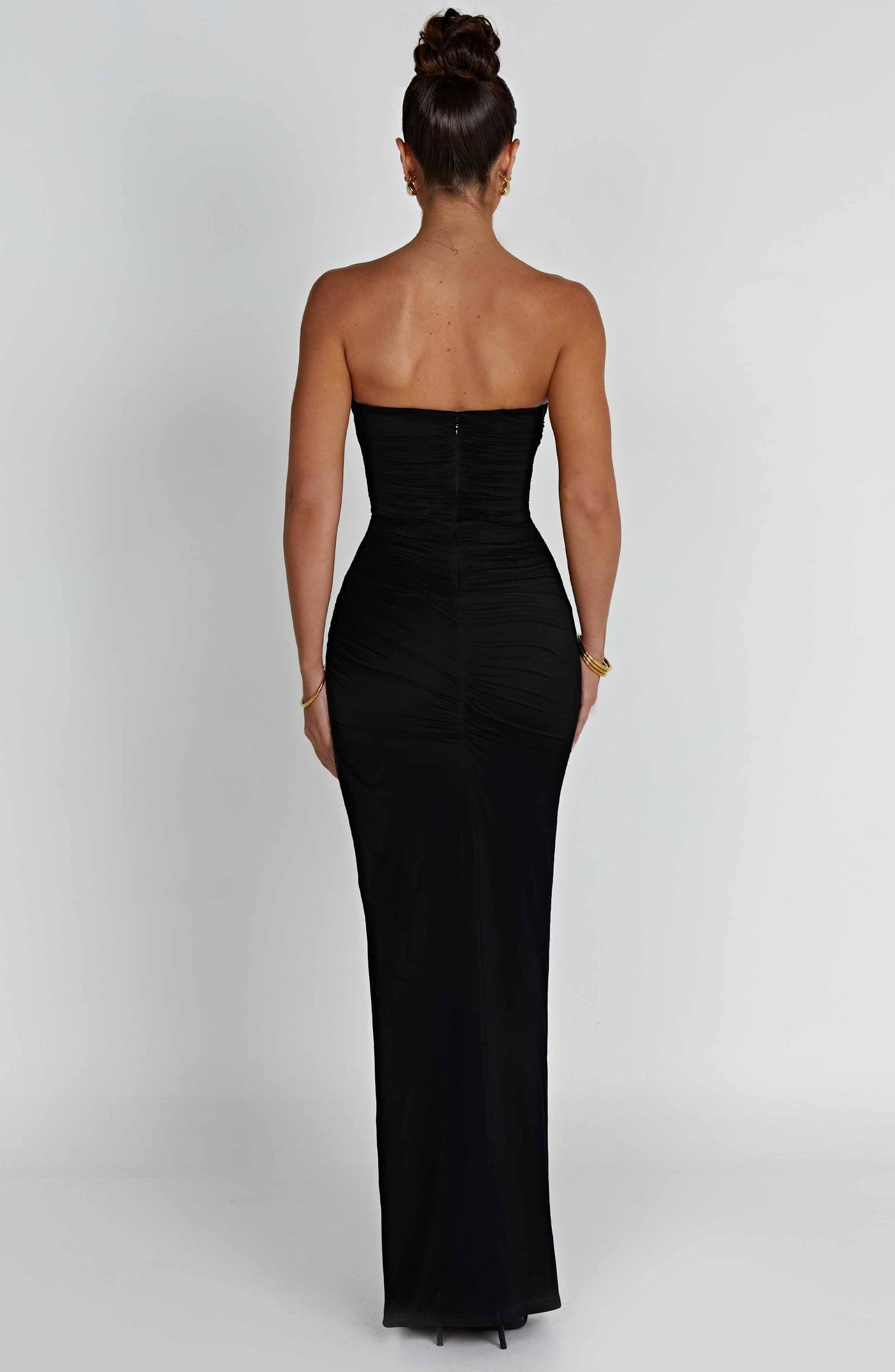 Robe longue Giovanna - Noir