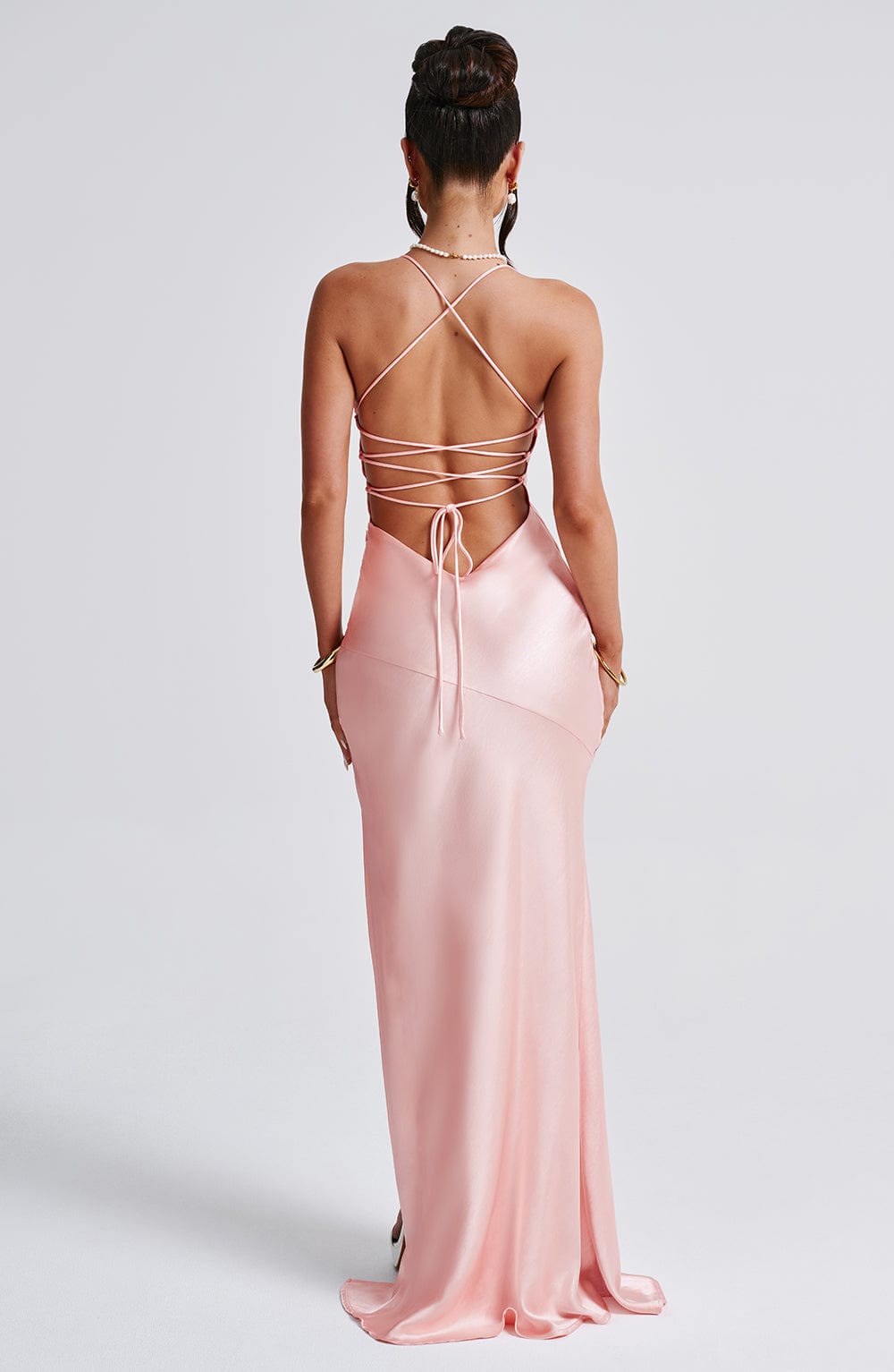 Isobel Maxi Elbise - Blush