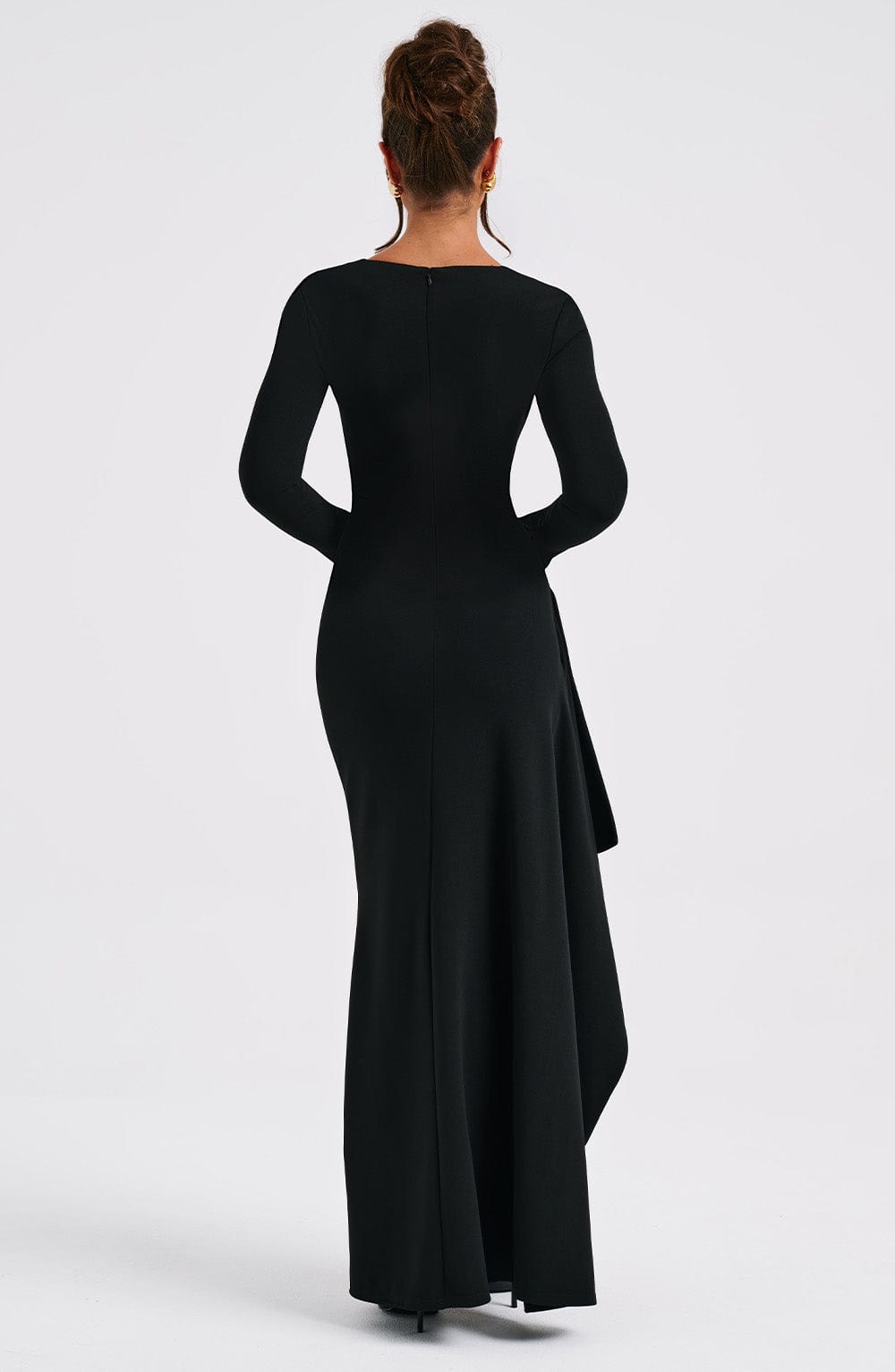 Robe longue Jordana - Noir