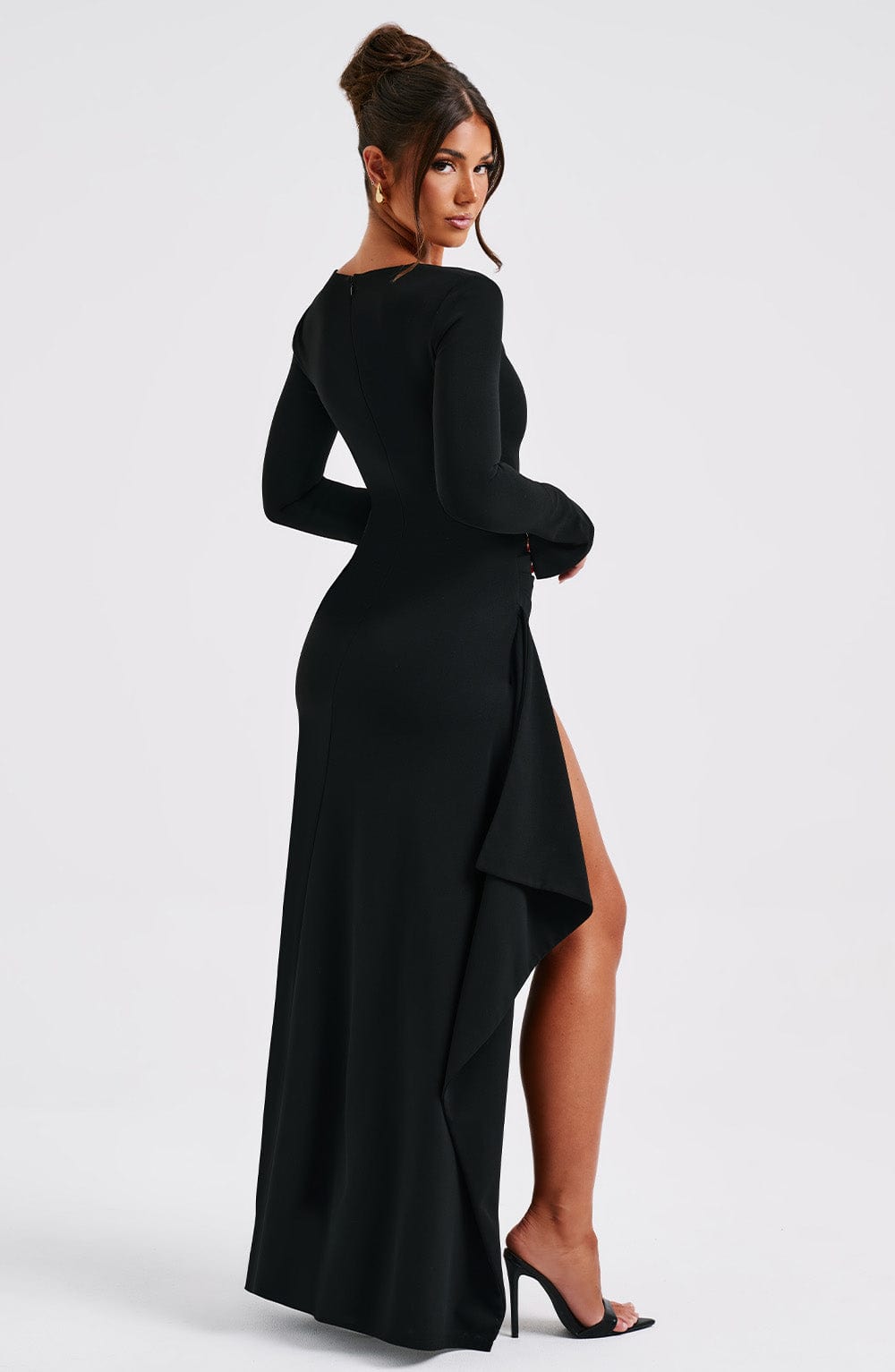 Robe longue Jordana - Noir