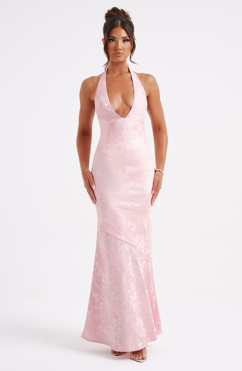 Robe longue Joséphine - Blush