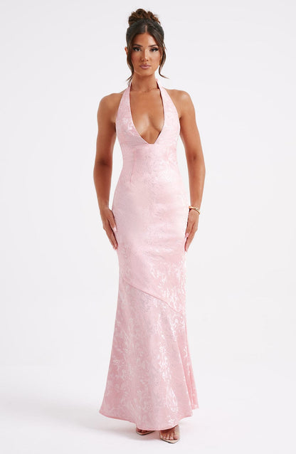 Robe longue Joséphine - Blush