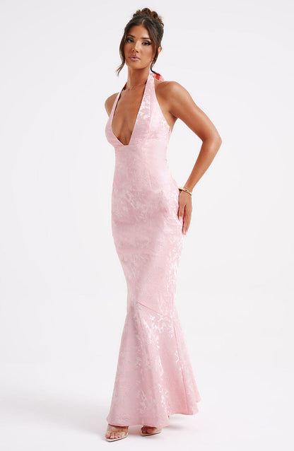 Robe longue Joséphine - Blush