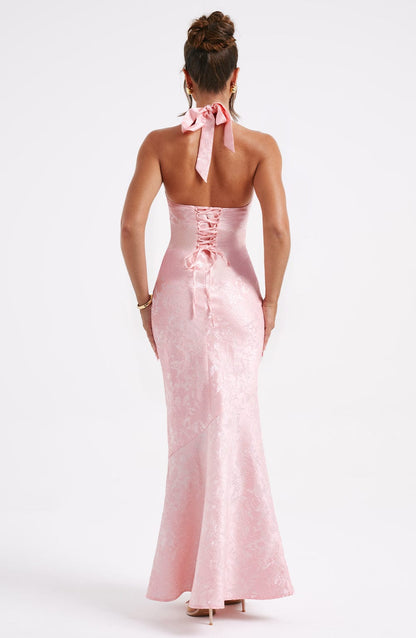 Robe longue Joséphine - Blush