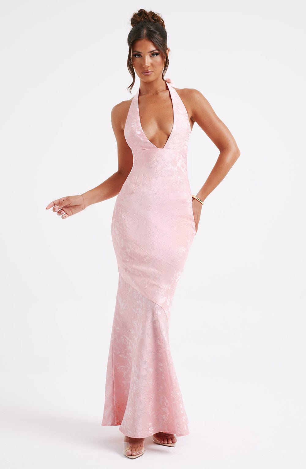 Robe longue Joséphine - Blush