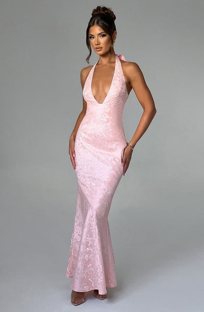 Robe longue Joséphine - Blush