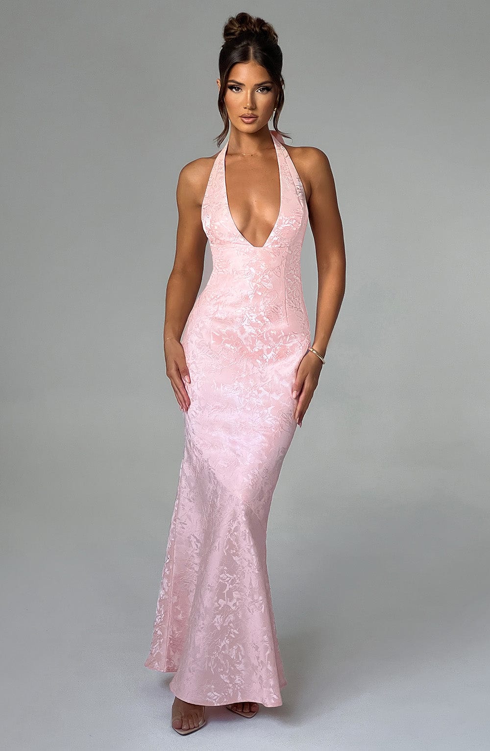 Robe longue Joséphine - Blush