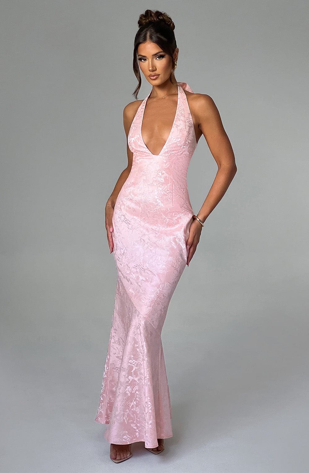 Robe longue Joséphine - Blush