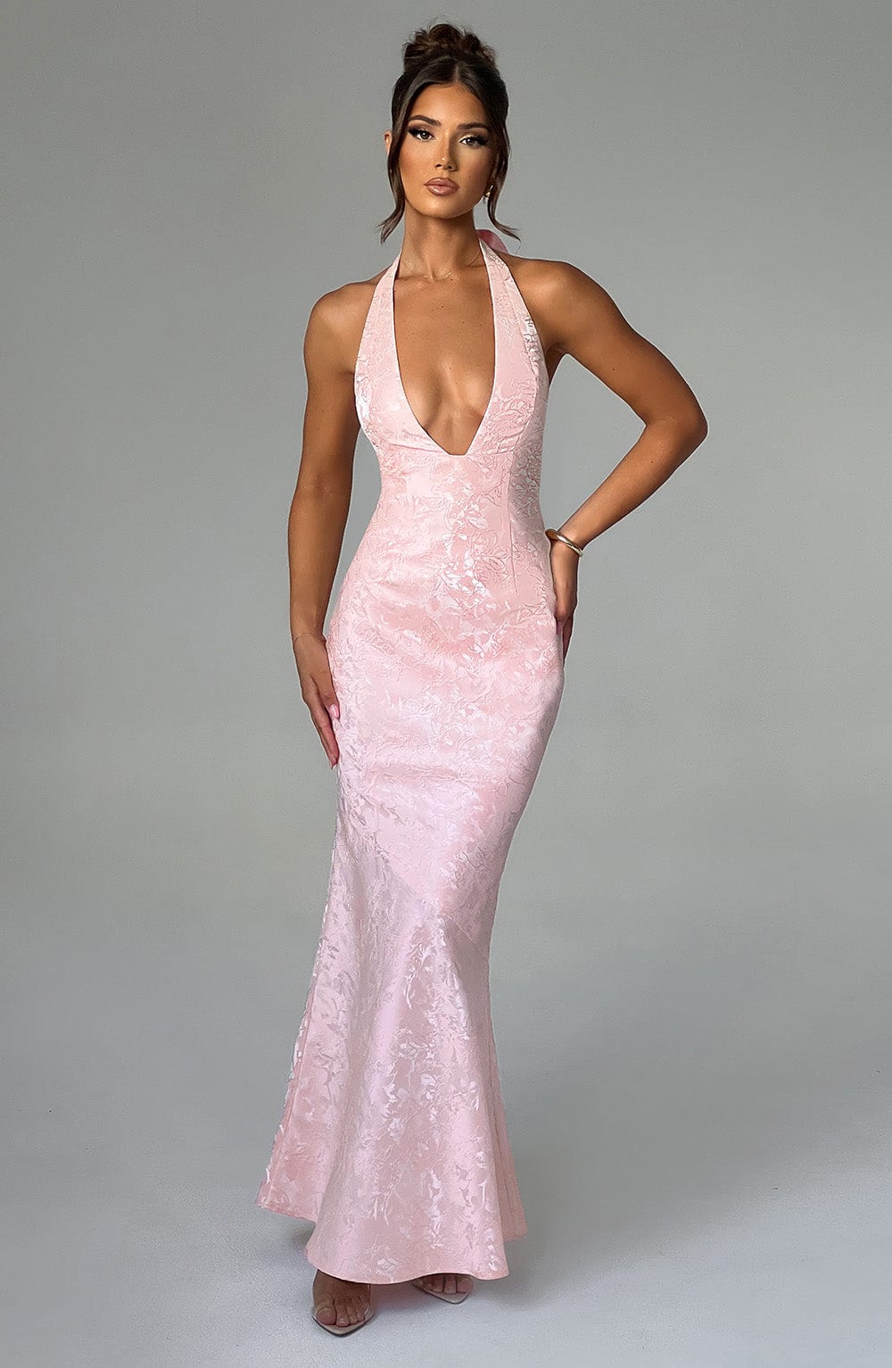 Robe longue Joséphine - Blush