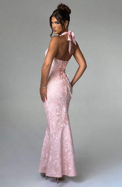 Robe longue Joséphine - Blush