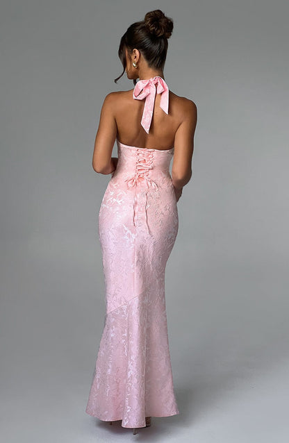 Robe longue Joséphine - Blush