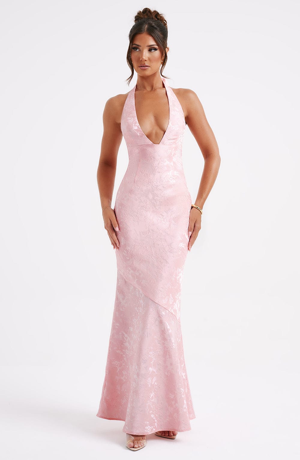 Robe longue Joséphine - Blush