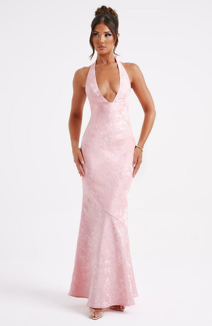 Robe longue Joséphine - Blush