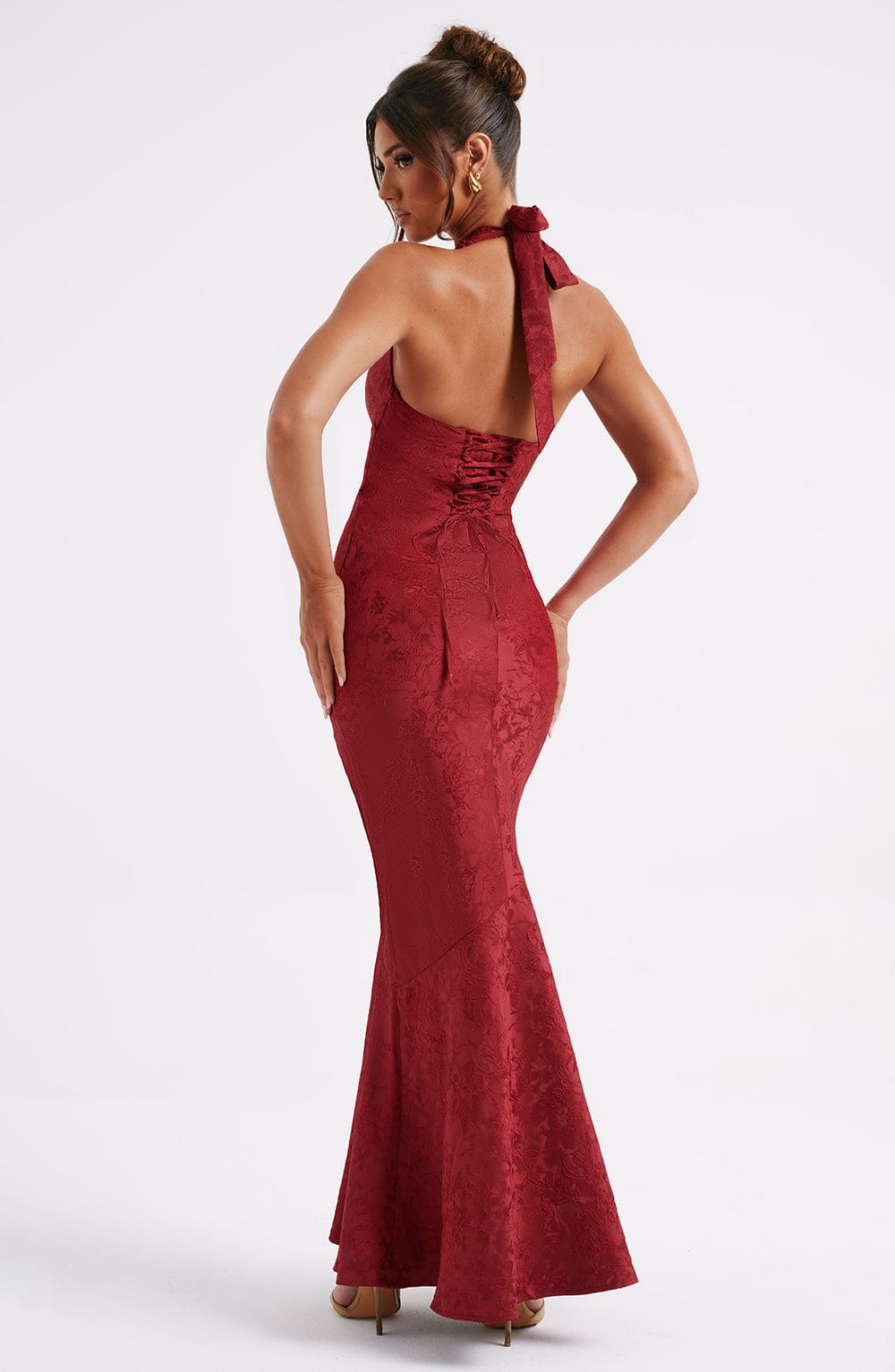 Robe longue Joséphine - Rouge