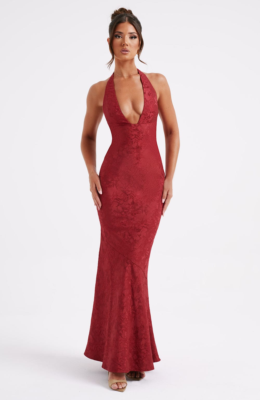 Robe longue Joséphine - Rouge