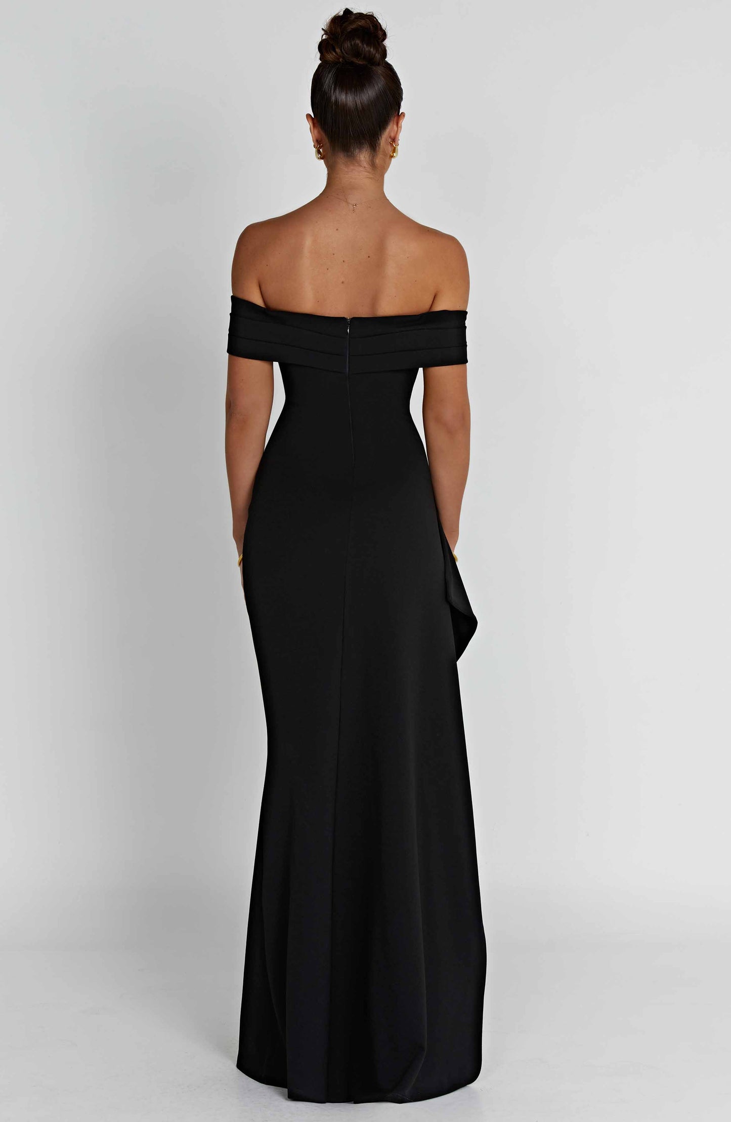 Robe longue Joyce - Noir