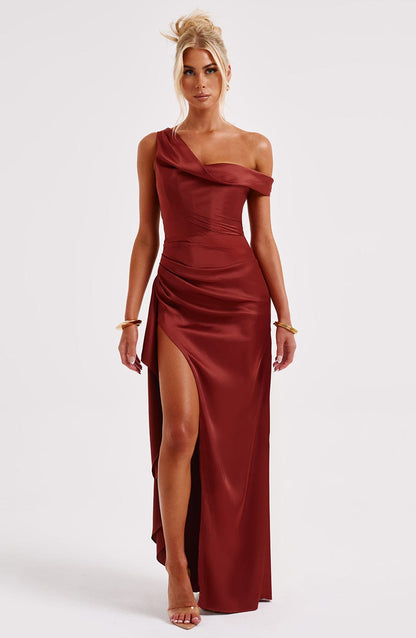 Robe longue Julienne - Rouille