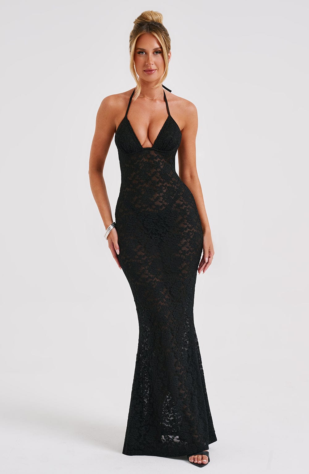 Leilina Maxi Dress - Black