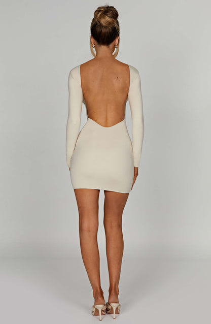 Liana Mini Dress - Cream