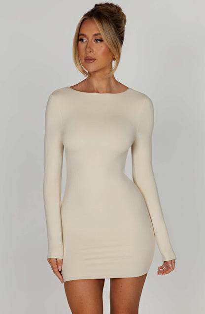 Liana Mini Dress - Cream