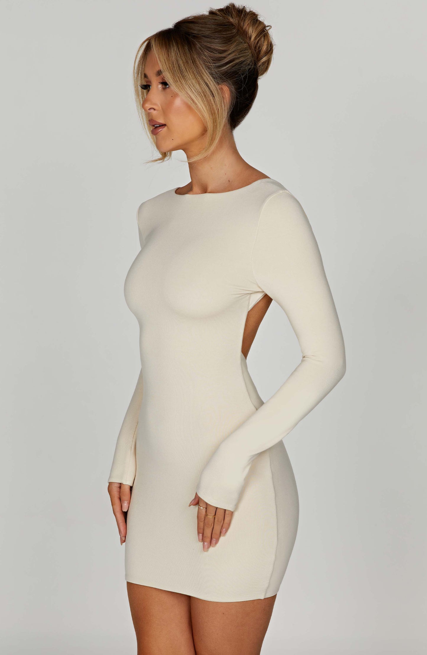 Liana Mini Dress - Cream