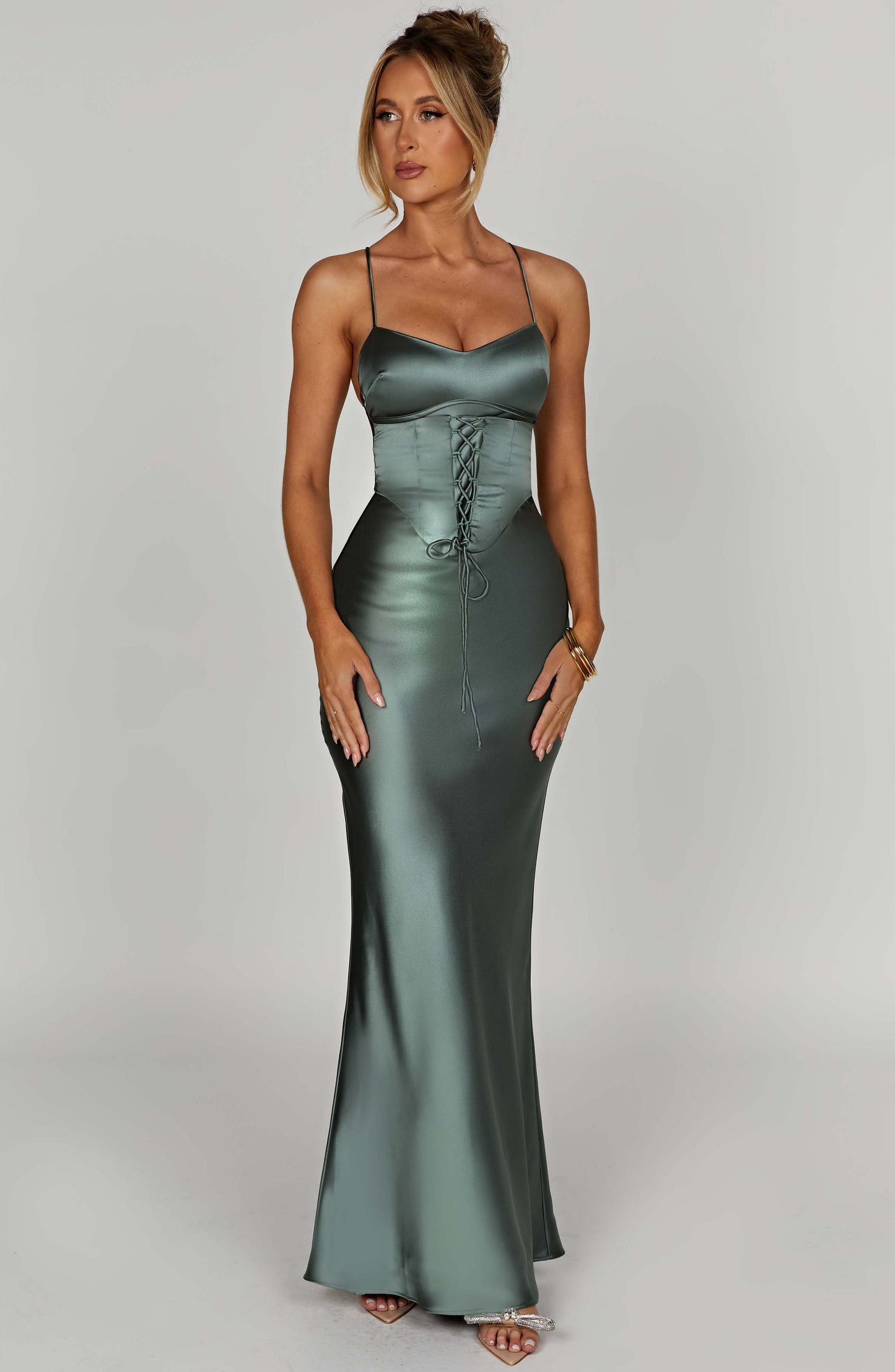 Lillia Maxi Dress - Sage