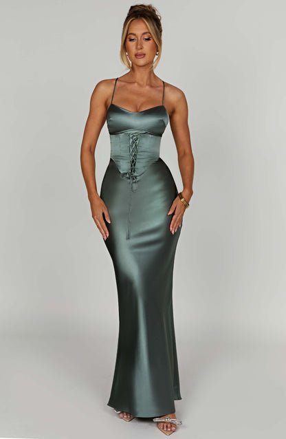 Lillia Maxi Dress - Sage