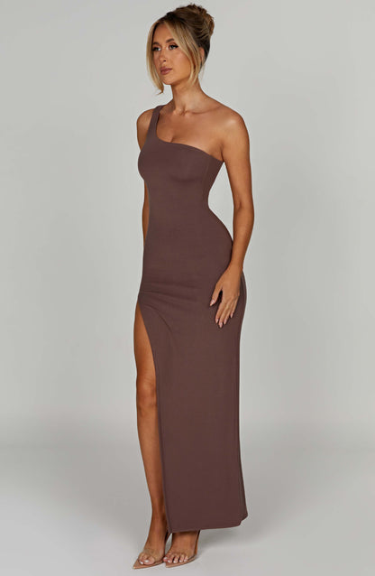 London Maxi Dress - Chocolate