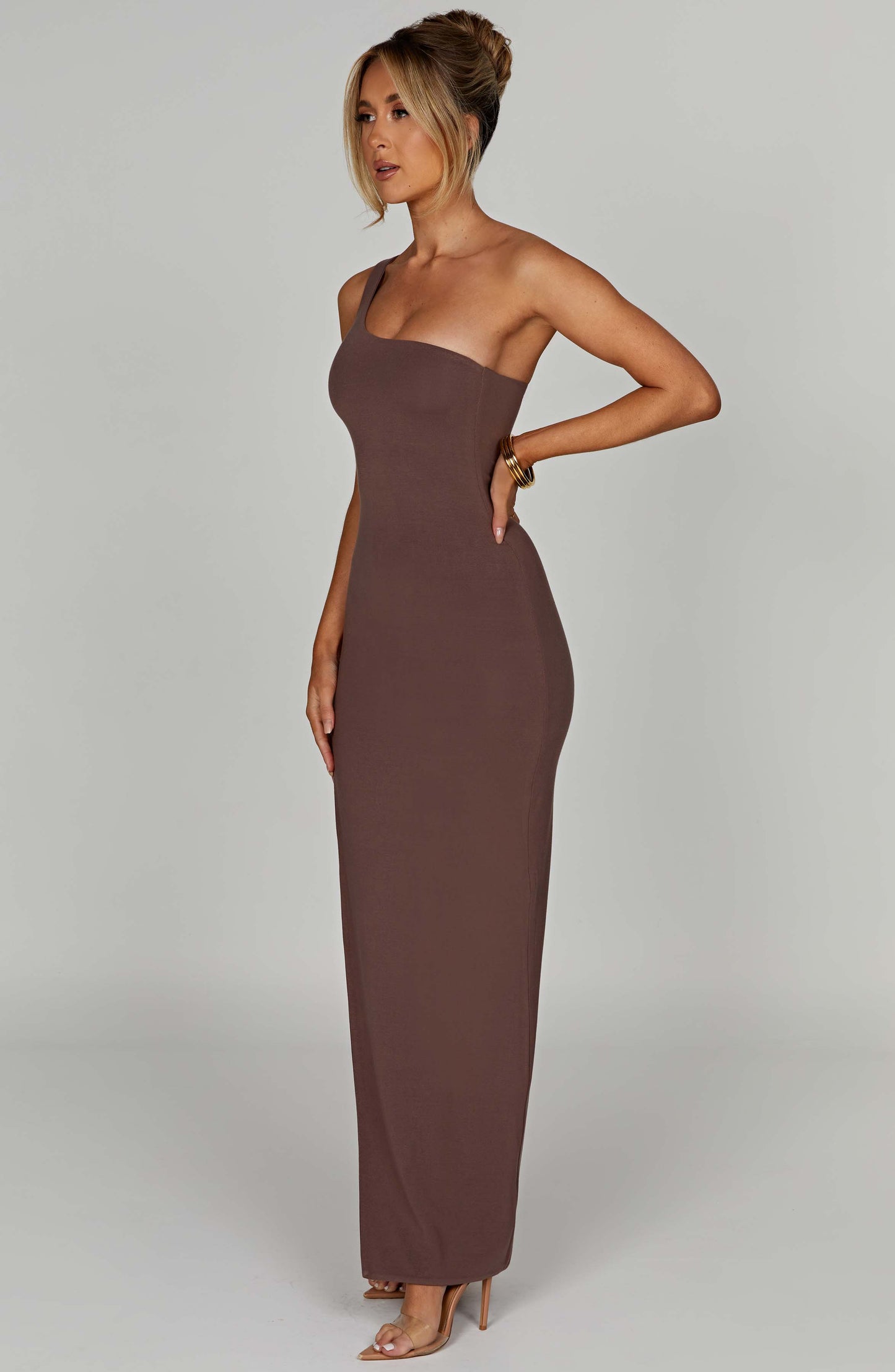 London Maxi Dress - Chocolate