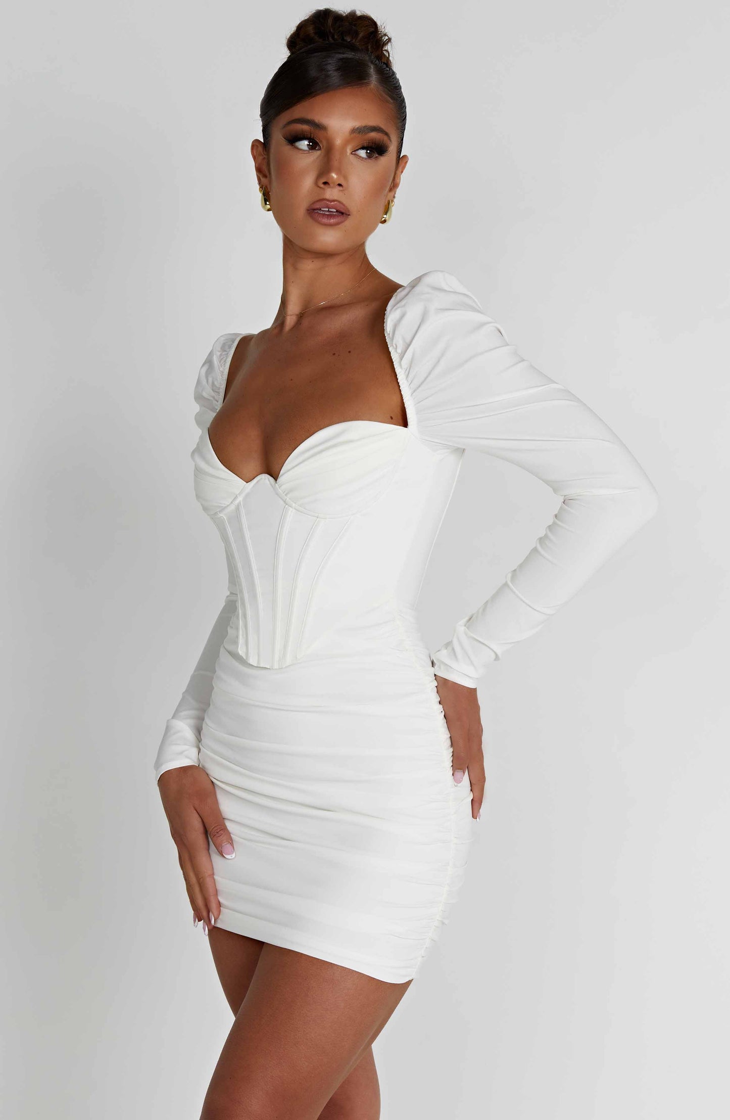 Louise Mini Dress - White