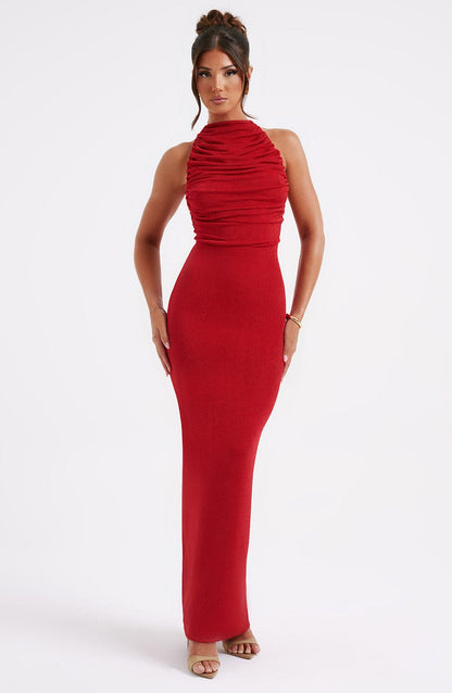 Nala Maxi Dress - Red