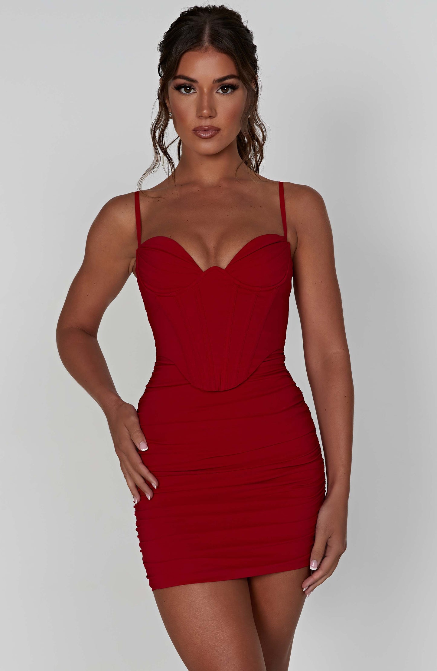 Nyla Mini Dress - Red