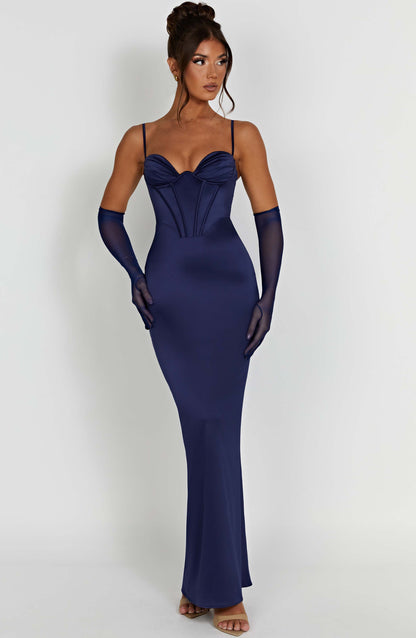 Onika Maxi Dress - Navy