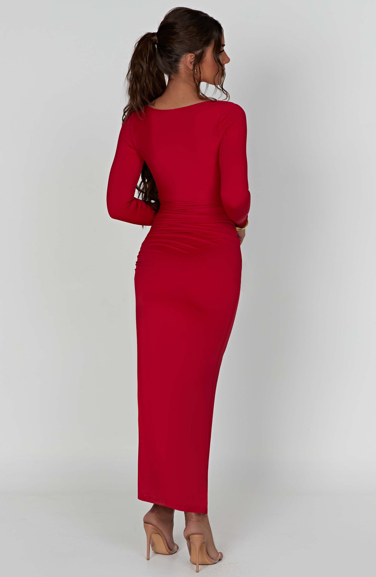 Raye Maxi Dress - Red