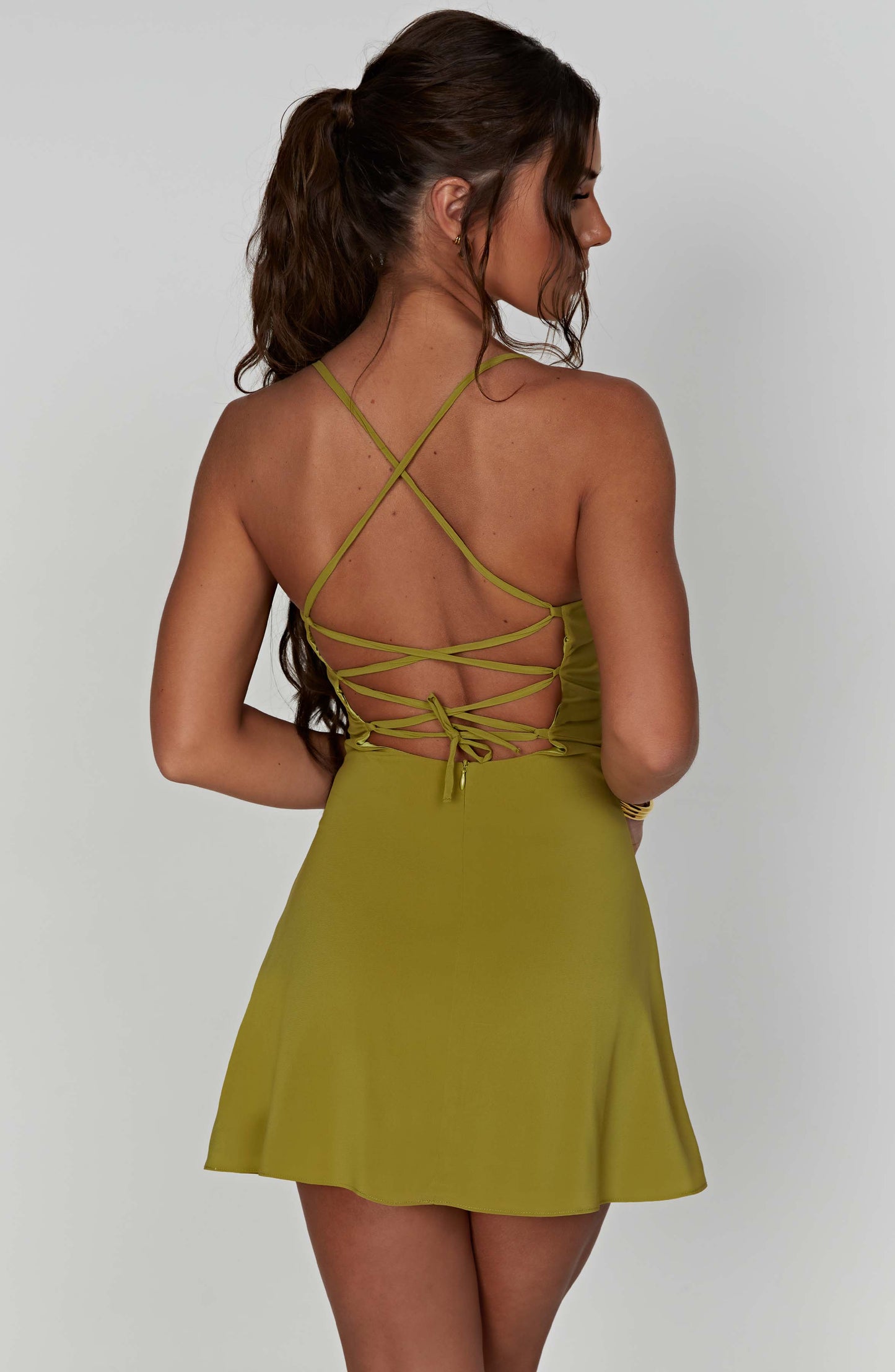 Renee Mini Dress - Green