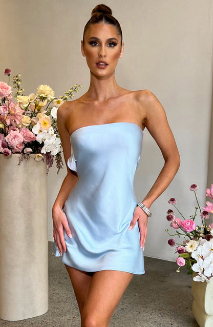 Sana Mini Dress - Baby Blue