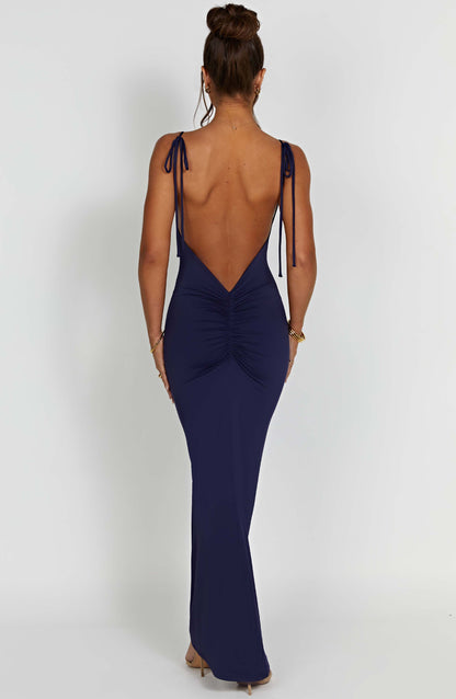 Sanya Maxi Dress - Navy