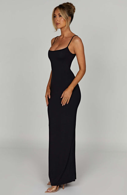 Saskia Maxi Dress - Black